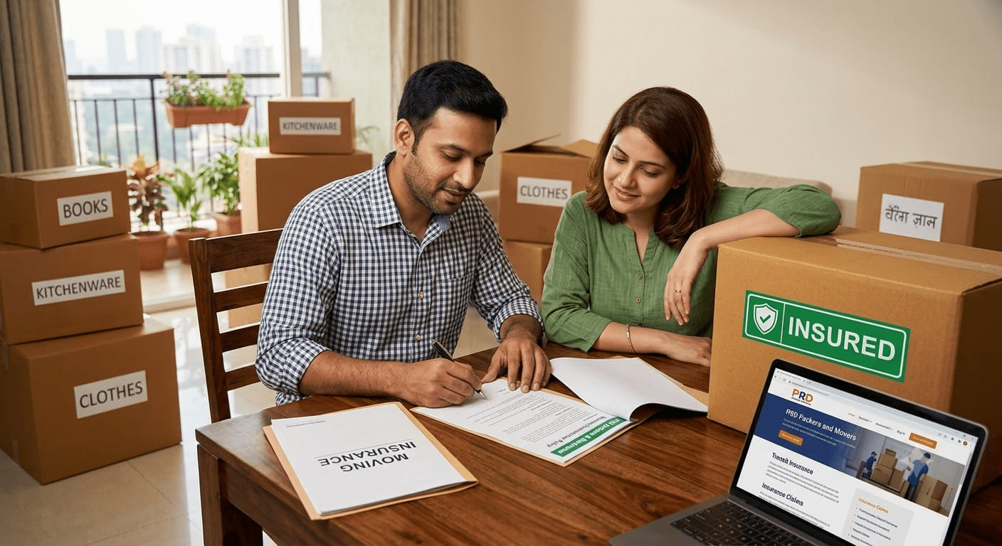 Moving insurance service