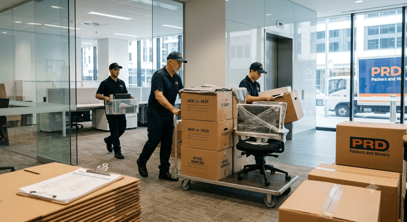 Office relocation service